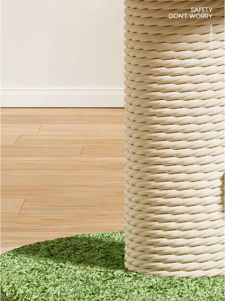 Cute Cat Scratch Board Kitten Climbing Mushroom Protecting Furniture Funny Cat Grinding Claw Toy Durable Sisal Scratching Board
