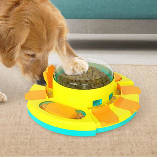 Interactive Food-Dispensing Tumbler Toy – Educational Dog Toy & Cat Teaser